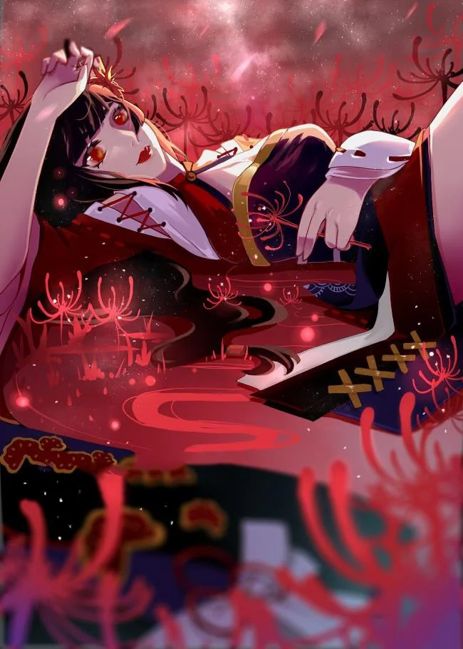 Penyusunan bunga humanoid anime yang paling indah