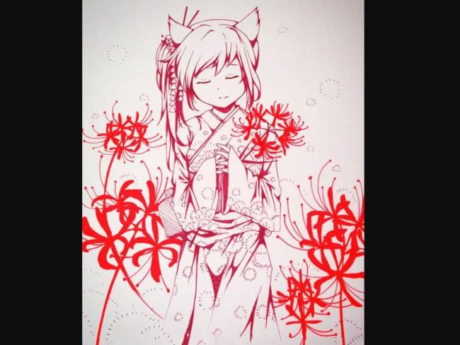 Penyusunan bunga humanoid anime yang paling indah