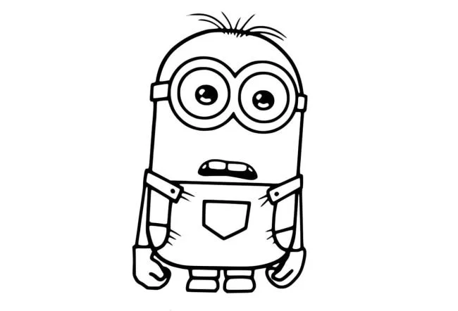 Koleksi gambar mewarnai Minion terbaik untuk anak-anak