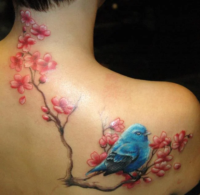 Colección de 50 muestras de tatuajes de sakura extremadamente hermosos y de calidad