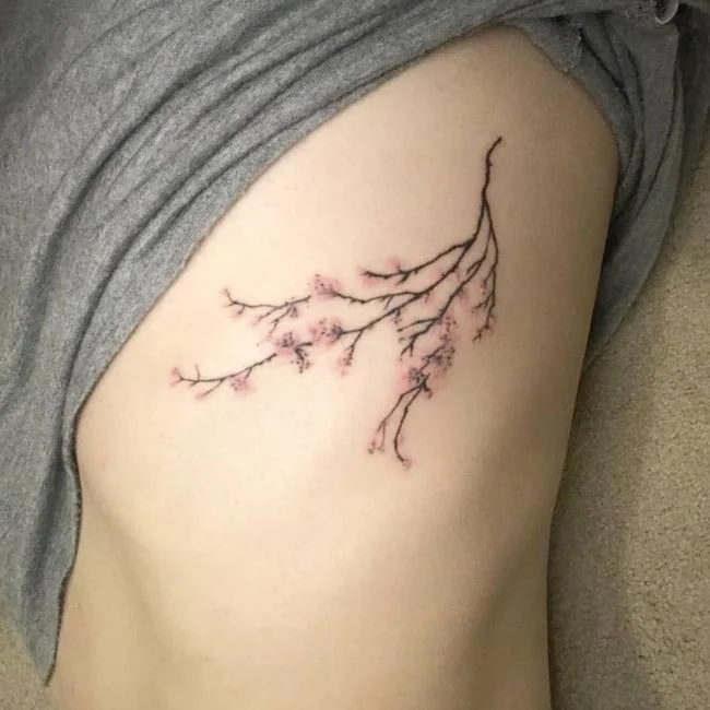 Colección de 50 muestras de tatuajes de sakura extremadamente hermosos y de calidad