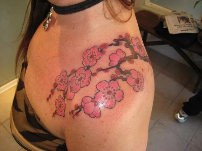 Colección de 50 muestras de tatuajes de sakura extremadamente hermosos y de calidad