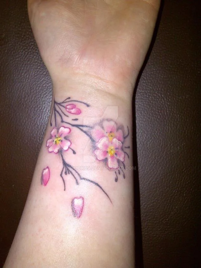 Colección de 50 muestras de tatuajes de sakura extremadamente hermosos y de calidad