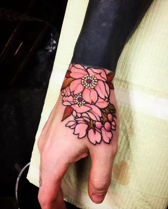 Colección de 50 muestras de tatuajes de sakura extremadamente hermosos y de calidad