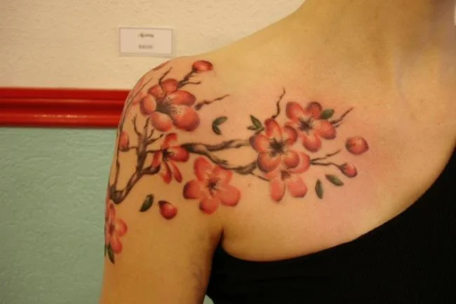 Colección de 50 muestras de tatuajes de sakura extremadamente hermosos y de calidad
