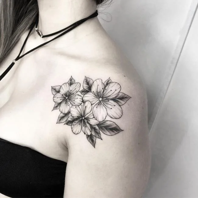 Colección de 50 muestras de tatuajes de sakura extremadamente hermosos y de calidad