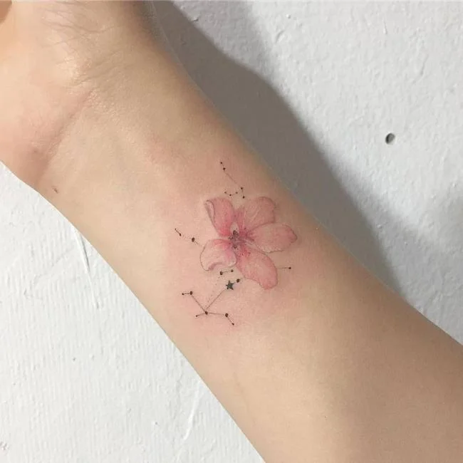 Colección de 50 muestras de tatuajes de sakura extremadamente hermosos y de calidad