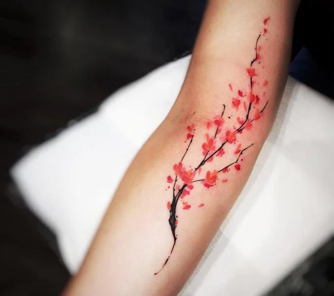 Colección de 50 muestras de tatuajes de sakura extremadamente hermosos y de calidad