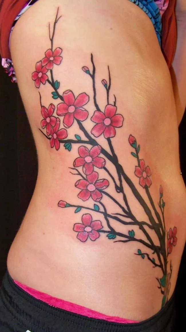 Colección de 50 muestras de tatuajes de sakura extremadamente hermosos y de calidad