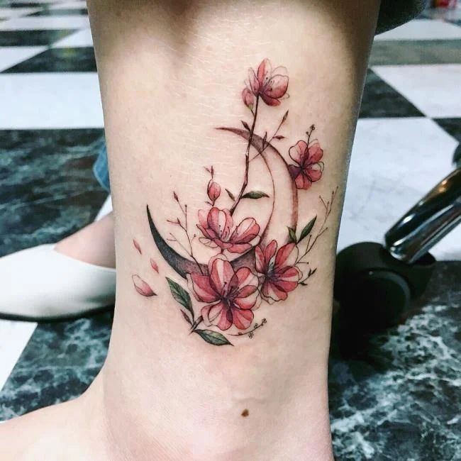 Colección de 50 muestras de tatuajes de sakura extremadamente hermosos y de calidad