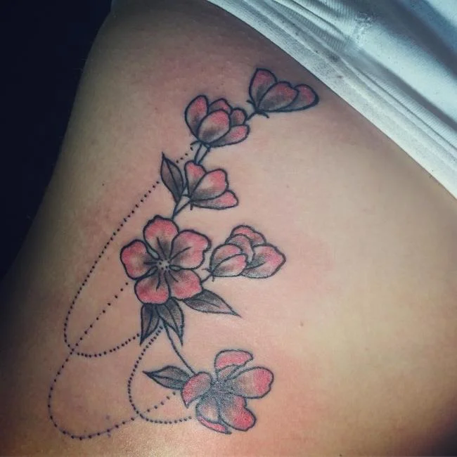 Colección de 50 muestras de tatuajes de sakura extremadamente hermosos y de calidad