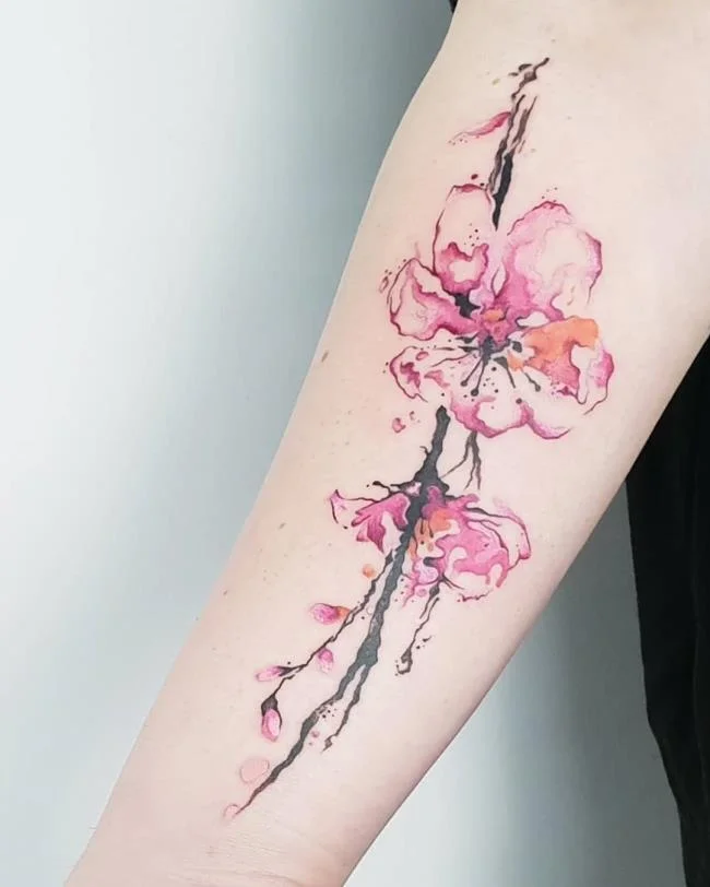 Colección de 50 muestras de tatuajes de sakura extremadamente hermosos y de calidad