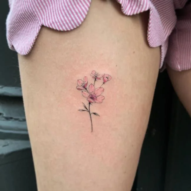 Colección de 50 muestras de tatuajes de sakura extremadamente hermosos y de calidad