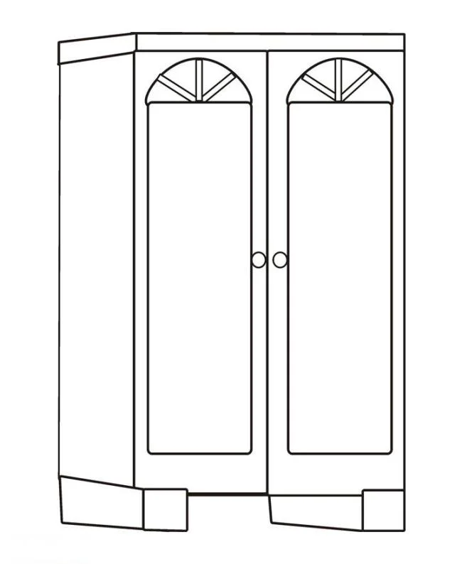 Ringkasan gambar mewarnai peralatan rumah tangga untuk anak-anak untuk berlatih mewarnai