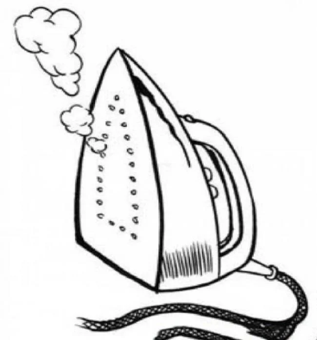 Ringkasan gambar mewarnai peralatan rumah tangga untuk anak-anak untuk berlatih mewarnai