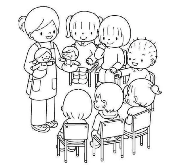 Colección de las más bellas imágenes para colorear de preescolar