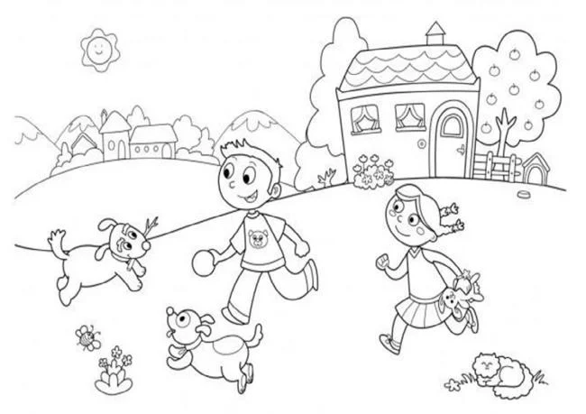 Colección de las más bellas imágenes para colorear de preescolar