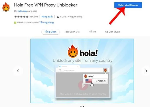 Install the Hola utility