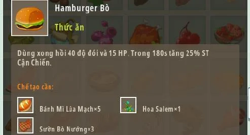 Beef Hamburger