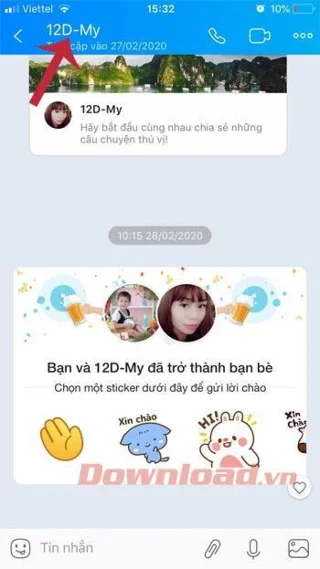 How to see your friends phone numbers on Zalo
