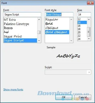 Anweisungen zum Ändern von Schriftarten in Skype