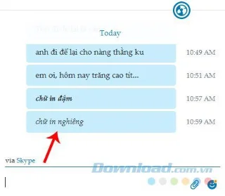 Anweisungen zum Ändern von Schriftarten in Skype