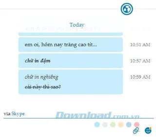 Anweisungen zum Ändern von Schriftarten in Skype