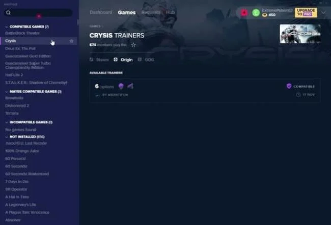 Comment tricher des jeux en toute sécurité avec WeMod