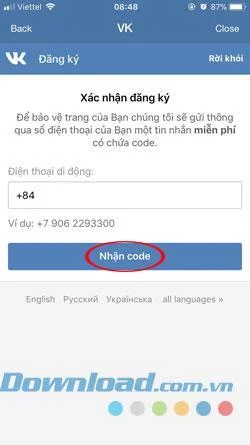 Instructions pour créer un compte Garena Free Fire