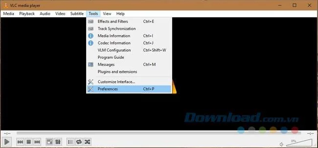 Instructions pour désactiver les raccourcis clavier sur VLC Media Player