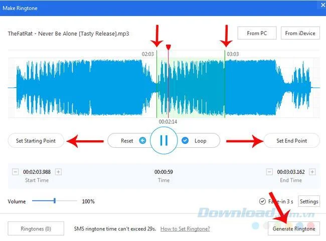 Trois façons de créer des sonneries iPhone, iPad simplement avec 3uTools