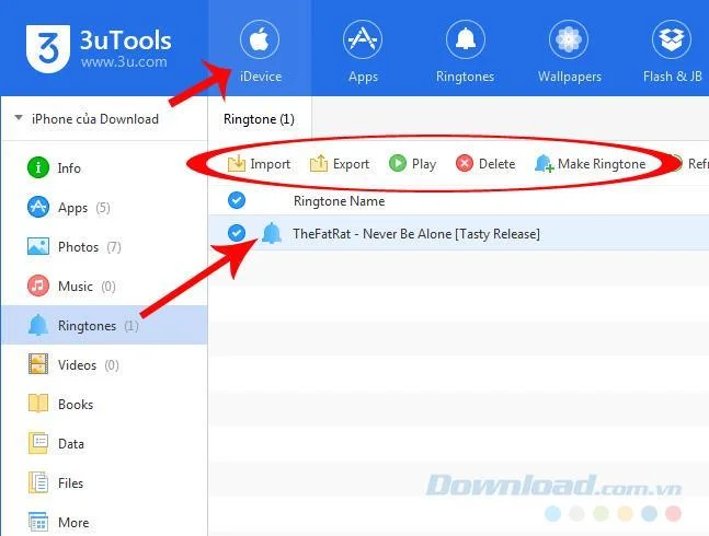 Trois façons de créer des sonneries iPhone, iPad simplement avec 3uTools