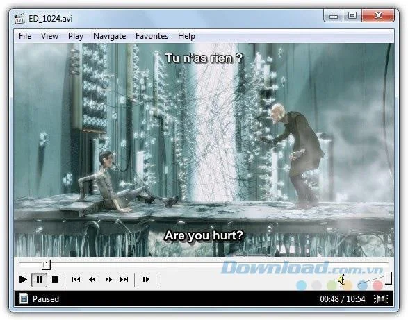 Instructions pour regarder des vidéos avec de nombreux sous-titres