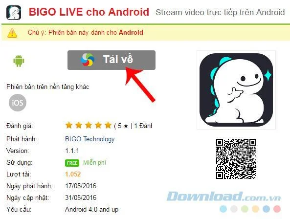 Comment installer Bigo Live sur un ordinateur portable