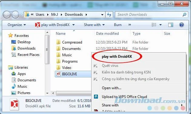 Comment installer Bigo Live sur un ordinateur portable