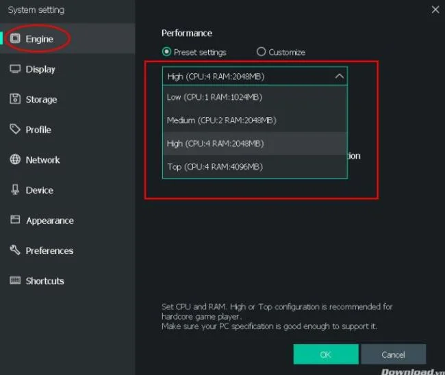 Comment configurer le CPU et la RAM sur lémulateur MEmu