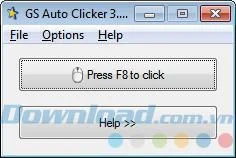 GS Auto Clicker manuel pour jouer automatiquement au jeu