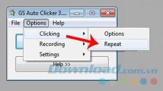 GS Auto Clicker manuel pour jouer automatiquement au jeu