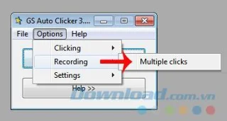 GS Auto Clicker manuel pour jouer automatiquement au jeu