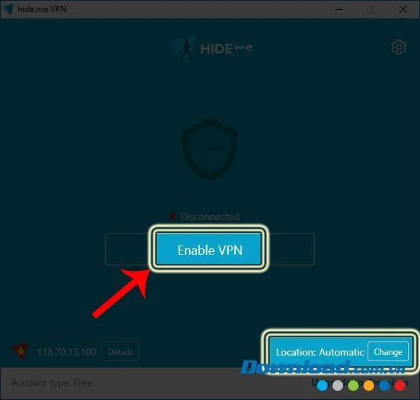 Comment créer un compte Hide.me