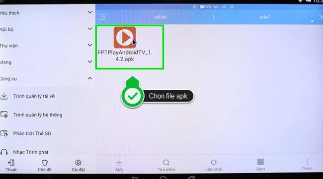 Comment télécharger des applications externes sur Toshiba Smart TV avec un fichier apk