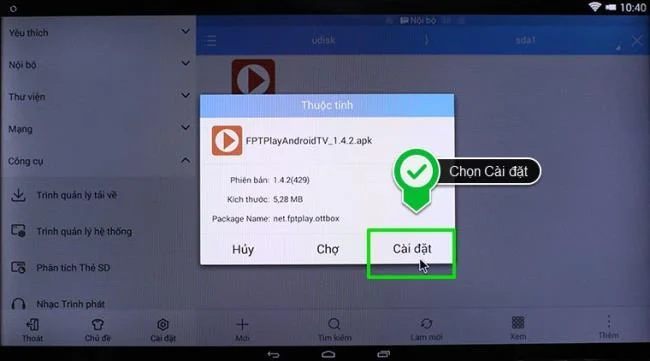 Comment télécharger des applications externes sur Toshiba Smart TV avec un fichier apk