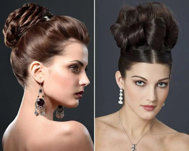 Chignon haut: comment faire?  40 photos et tutoriels
