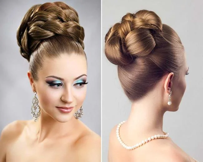 Chignon haut: comment faire?  40 photos et tutoriels
