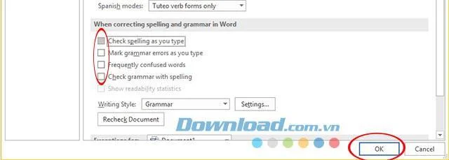 Come eliminare le sottolineature rosse in Microsoft Word