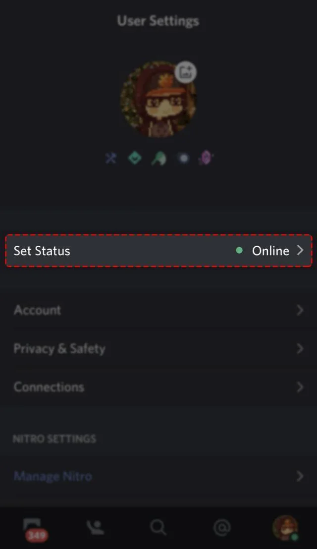 Come creare e modificare lo stato su Discord