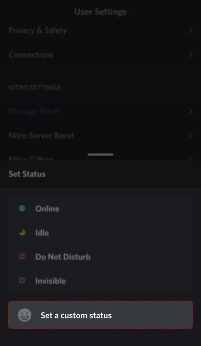 Come creare e modificare lo stato su Discord