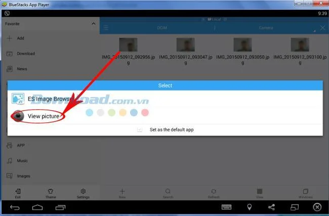 Come ottenere foto e dati da BlueStacks a un computer