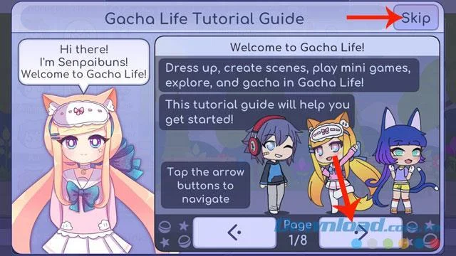 Istruzioni per linstallazione e la riproduzione del gioco Gacha Life sul telefono