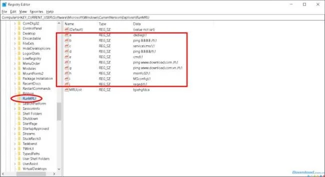 Modi per cancellare la cronologia del comando Esegui di Windows Vista / 7 / 8.8.1 / 10
